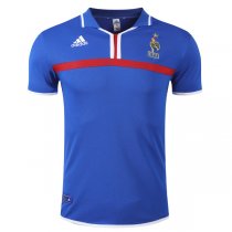 2000-2002 France Home Retro Jersey Shirt