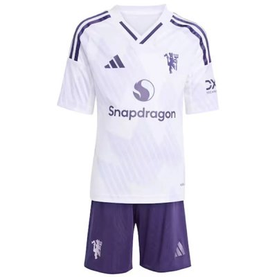 25-26 Manchester United Away Kids Kit