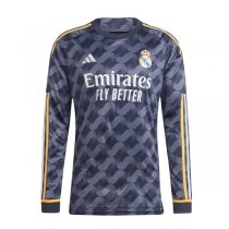 23-24 Real Madrid Away Long Sleeve Jersey