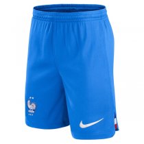 2022 France Away Soccer Short Blue