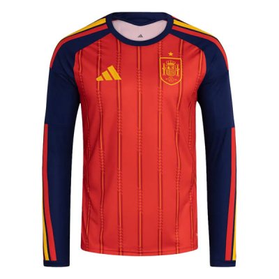 2026 Spain Home Long Sleeve World Cup Jersey