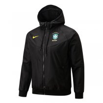 22-23 Brazil Strike Anthem Full-Zip Hoodie Jacket Black