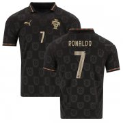 2026 Portugal Black Panther Special Edition Jersey Ronaldo #7