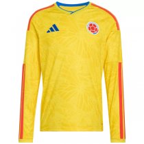 2026 Colombia Home World Cup Long Sleeve Jersey 2026 Colombia Home World Cup Long Sleeve Jersey
