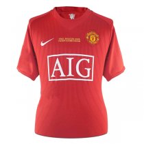 2007-2008 Manchester United Home UCL Final Retro Jersey