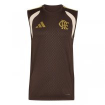 25-26 Flamengo Pre-Match Singlet Brown