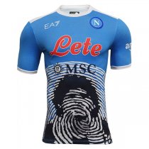 21-22 Napoli Pay Tribute Maradona Limited Edition Blue Jersey