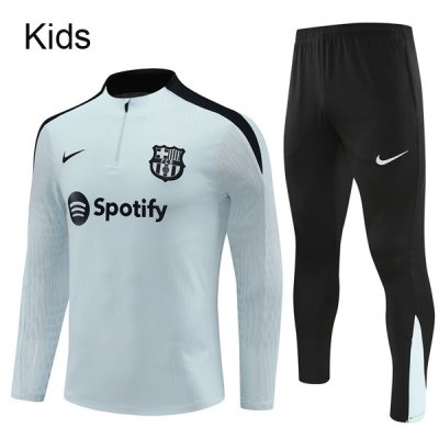 Kids 24-25 Barcelona Training Suit PL Style Light Gray