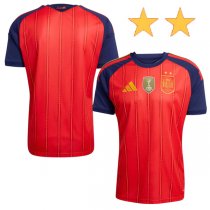 2026 Spain Home World Cup Winners Jersey 2 Star 2026 Spain Home World Cup Winners Jersey 2 Star