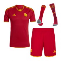 23-24 AS Roma Home Men Full Kit