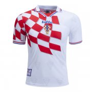1998 Croatia Home Retro Jersey Shirt
