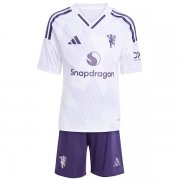 25-26 Manchester United Away Kids Kit