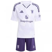 25-26 Manchester United Away Kids Kit