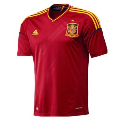 2012 Spain Home Retro Jersey