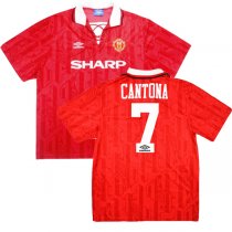 1992-1994 Manchester United Home Retro Cantona #7 Jersey
