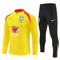 25-26 Brazil Yellow Training Suit Kit