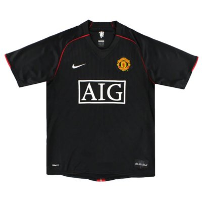 07-08 Manchester United Away Retro Jersey