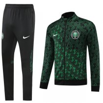 22-23 Nigeria Green Full Zip Tracksuit