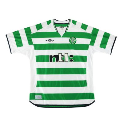 2001-2003 Celtic Home Retro Jersey Shirt