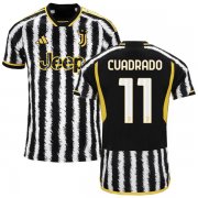 23-24 Juventus Home Jersey CUADRADO 11 Printing