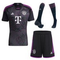 23-24 Bayern Munich Away Jersey Men Full Kit