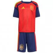 2026 Spain Home World Cup Kids Kit