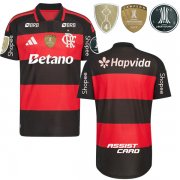 26-27 Flamengo Home Jersey Full Sponsor Libertadores Patch (Player Version)