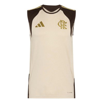 26-27 Flamengo Pre-Match Singlet Peach