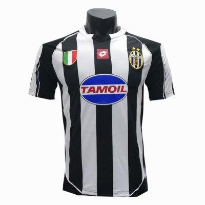 2002-2003 Juventus Home Retro Soccer Jersey Shirt