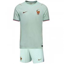 2026 France Away World Cup Jersey Kids Kit