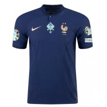 2022 France Home Euro 2024 Qualifying Badge Jersey(Player Versiion)
