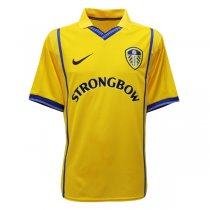 2000-2001 Leeds United Away Yellow Retro Jersey