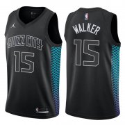 Charlotte Hornets Kemba Walker City Edition Black Jersey