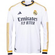 23-24 Real Madrid Home Long Sleeve Jersey (Player Version)