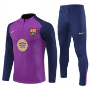 25-26 Barcelona Purple Training Suit Kit Player Style