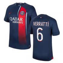 23-24 PSG Home Replica Jersey VERRATTI 6 Print