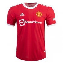 21-22 Manchester United Home Authentic Jersey (Player Version)