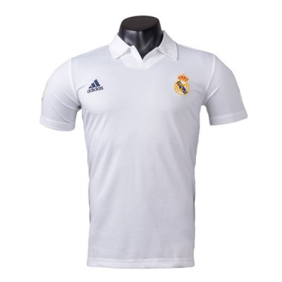 2001-2002 Real Madrid Centenary Home White Retro Jersey