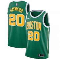 2018-2019 Boston Celtics Gordon Hayward Green Swingman Jersey Earned Edition