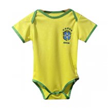 2022 Brazil Home Baby Infants Jersey