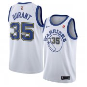 Golden State Warriors 2017-18 Men's Kevin Durant 35 Swingman Classic Jersey