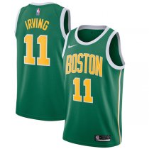 2018-2019 Boston Celtics Kyrie Irving Green NBA Swingman Earned Edition Jersey