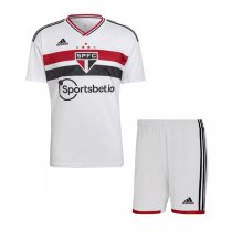 22-23 Sao Paulo Home Jersey Kids Kit