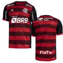 22-23 Flamengo Home Soccer Jersey Full Sponsor