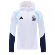 2026 Argentina Windbreaker Hoodie Jacket White