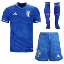 23-24 Italy Home Jersey Men Full Kit