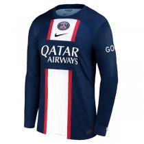 22-23 PSG Home Jersey Long Sleeve Shirt