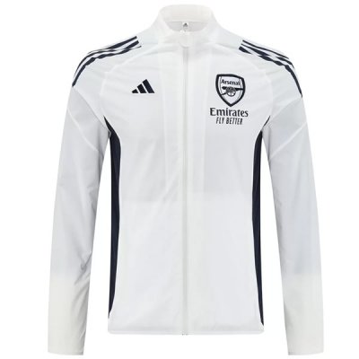 25-26 Arsenal Windbreaker Jacket White