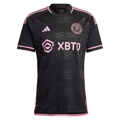 2023 Inter Miami Away Black Authentic Jersey (Player Version)