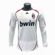 06-07 AC Milan Away UCL Final Long Sleeve Retro Jersey